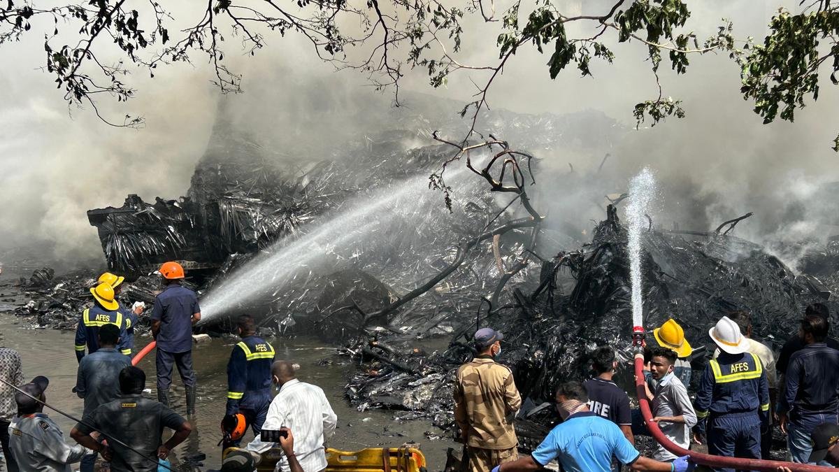 Tragedy in the Skies: Air India Flight AI171 Crashes Shortly After Takeoff from Ahmedabad.