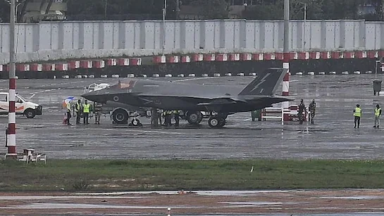 British F‑35 Emergency Landing in Kerala