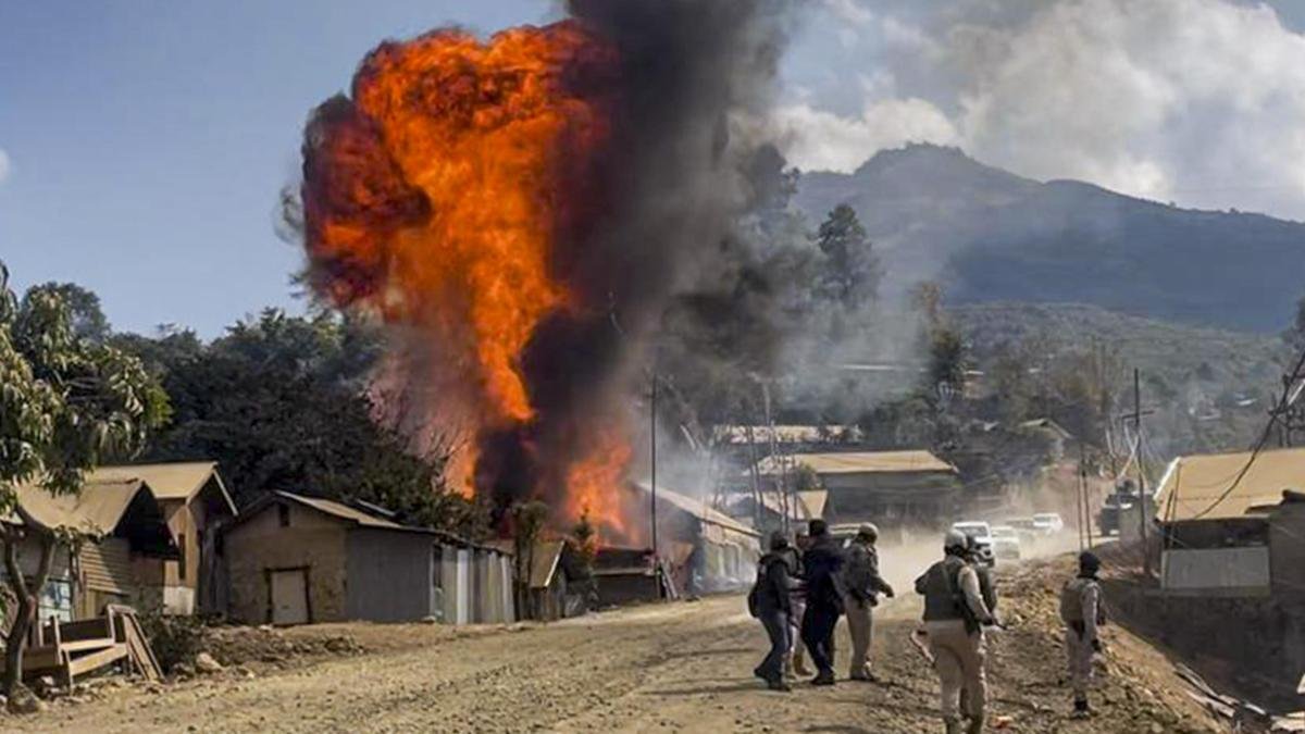 Clashes in Litan, Ukhrul District.